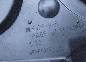 OSŁONA OBUDOWA ROZRZĄDU OPEL ZAFIRA B ASTRA H 2