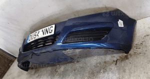 Zderzak przód przedni do opel astra h 3 iii Z21B granatowy 3
