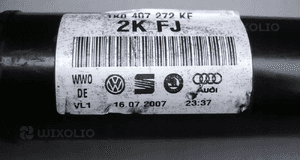 Półoś prawa 1K0407272KF VW SEAT AUDI SKODA 3