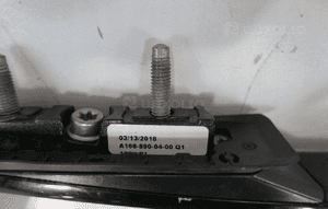 Mercedes ml W166 2011- reling dachowy prawy A1668900400 9