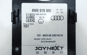 AUDI STEROWNIK MODUŁ IMOBILIZER CZYTNIK DANYCH 8W0919806 4