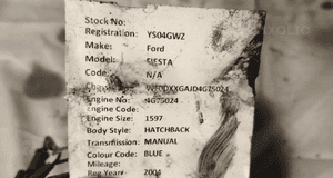 KOMPRESOR SPRĘŻARKA FORD FIESTA FUSION 2004 1.6 BENZYNA YS4H-19D620-AC WYSYŁKA! 6