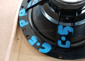 Głośnik prawy przód przedni Citroen C5 III 9635014780 4