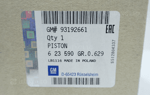Tłok tłoki opel astra h corsa d 1.3 cdti 93192661 4