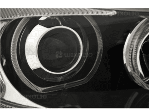 Reflektory BMW E90 E91 2005-2011 Ringi LED H7 DEPO - Oryginalne Lampy 2