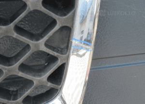 Grill gril atrapa nissan navara iii 3 D40 2005-2010 8