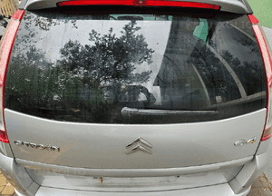 Citroen C4 Grand Picasso I klapa tyl tylna szyba EZRC 1