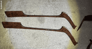 MERCEDES 639 viano vito dekor listwa drewno  ramka  radia drewno lift 4