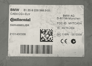 BMW F06 F07 F10 F11 F12 F13 F25 F26 STEROWNIK MODUŁ CAS CAS4 9226588 7
