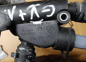 Króciec wąż przewód wody płynu VW Golf V Plus 1.9 TDI 1K0121096AB 038121132D 7