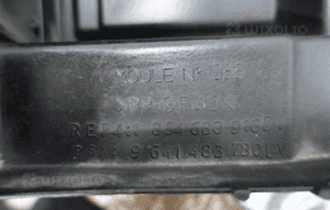 Citroen C4 2004- zmocnienie czołowe pas przedni 9645751980 11