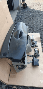 Konsola poduszki pasy AIRBAG  sensor zestaw naprawczy Citroen C5 I 4