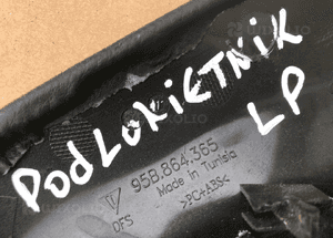 Osłona zaślepka podłokietnika Porsche Macan 95B864366 10