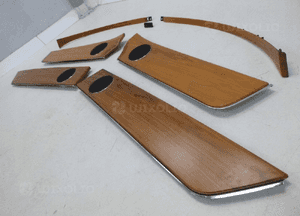 Jaguar xjl X351 long listwa ozdobna dekor drewno 5