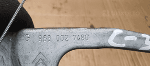 Mechanizm podnośnik szyby lewy tył Citroen C3 I 9680027480 5