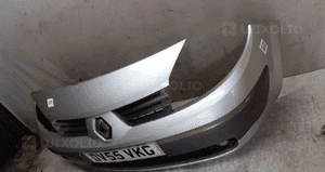 Zderzak przód przedni renault scenic 2 ii TED69 srebrny halogeny przedlift 3