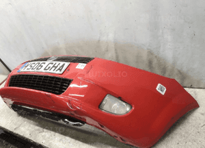 Zderzak przód przedni fiat grande punto 199/A czerwony halogeny 2