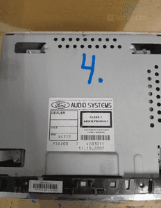 ORYG RADIOODTWARZACZ RADIO FORD FOCUS 8M5T 6000 CD 3