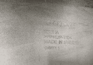Spoiler dokładka zderzaka tył volvo XC40 ii 2017- 2
