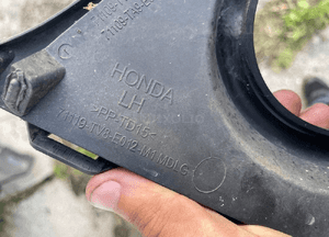 Kratka lewa zderzak przód honda civic ix 9 lift 4