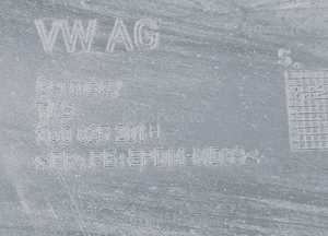 Vw Passat B8 osłona podwozia  lewa 3Q0825201H 2