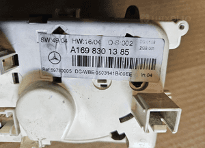 Mercedes A W169   panel sterowania nawiewu klimatyzacji A 1698301385  1698300585 2