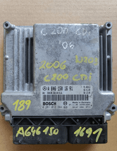 KOMPUTER STEROWNIK SILNIKA MERCEDES BENZ W203 OE A6461501691