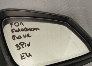 Bmw 7 F01 F02 lusterko prawe 3PIN fotochrom eu 12