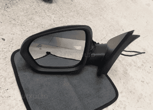 DACIA DUSTER 2 LIFT 2022- LUSTERKO ZEWNĘTRZNE LEWE ASYSTENT MARTWEJ STREFY 7 PIN ORYGINAŁ 2