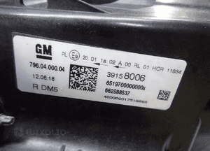 OPEL ASTRA V K LAMPA PRZOD PRZEDNIA PRAWA LED 39158006 4287 9