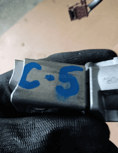 Stacyjka kluczyk oryginał Citroen C5 III 9663123380 4