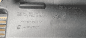 Osłona pasa tylnego bagażnika Opel Corsa D 13215808 13180939 6