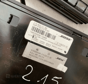 Mercedes s 220 cl 215 ml 163 wzmacniacz bose 7