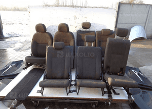 Fotele siedzenia wnętrze opel zafira c 7 osób 1