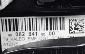 Peugeot 308 ii T9 - 987568180, 0263004465, 9677848780, 9808294680, 9678381877, 98072689ZD, 1303145XZD, 96782700, 9801108980, 98088086XU, 96777660ZD, 9808284180 16