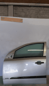 Drzwi przód przednie lewe do opel astra h 3 iii 5D 5 drzwi Z157 srebrne 1