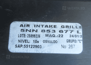 Zderzak przedni przód vw tiguan ii 2 allspace lift r-line 5NN 5NN807221B 2020-2024 34