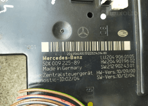 MERCEDES E 212 / E 207 / C 204 Moduł SAM BSI tylny tył Różne Numery 5