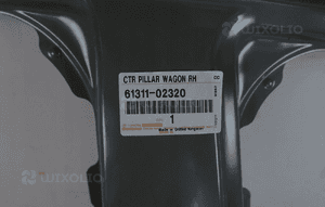 Toyota corolla E21 2018- poszycie słupek b próg prawy 61311-02320 5