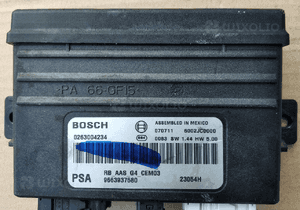 Citroen C3 C4 Picasso I modul sterownik PDC 9663937580 9663937380 9663821680 1