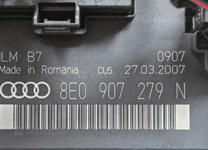 Audi A4 B6 B7 modul sterownik swiatel ILM B6 8E0907279C 8E0907279N 3