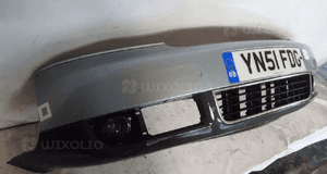 Zderzak przód przedni do audi A6 C5 halogeny LX6V błękitny 4