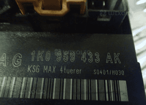 Sterownik moduł komfortu vw touran i 1K0959433AK 3