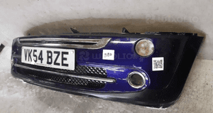 Zderzak przód przedni do mini cooper R55 R56 R57 halogeny niebieski 3