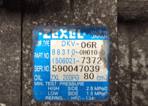Citroen C1 Peugeot 107 Toyota Aygo 1.0 sprężarka kompresor klimatyzacji 88310-0H010 2