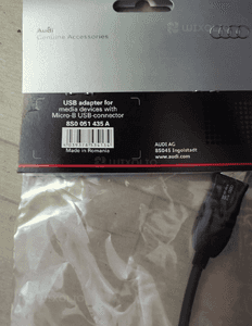 Kabel USB - Micro USB Audi 8S0051435A 3