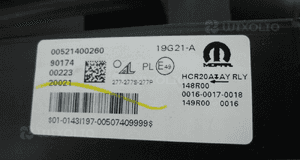 Fiat 500 electric elektryk lampa przednia prawa 7