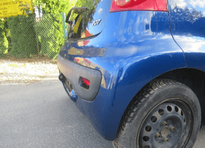 Zderzak tylny tył peugeot 107 knr 2005- 5
