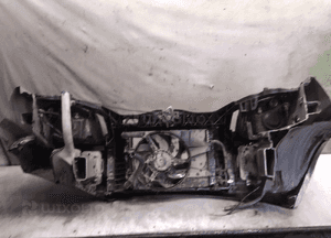 Kompletny przód, zderzak przód, pas przedni, ćwiartki, fartuchy podłużnice ford fusion lift fl  lampy 62 srebrny 4