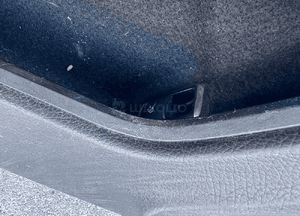 MERCEDES E 207 boczek tapicerka drzwi dekor listwa CABRIO coupé 5